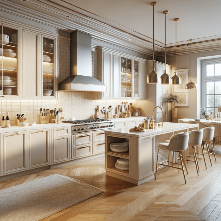 beige Amerikanische Küche-Hamburg-1