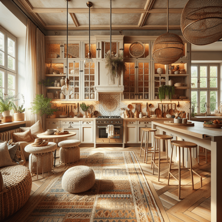 beige Boho Style Küche-Hamburg-1