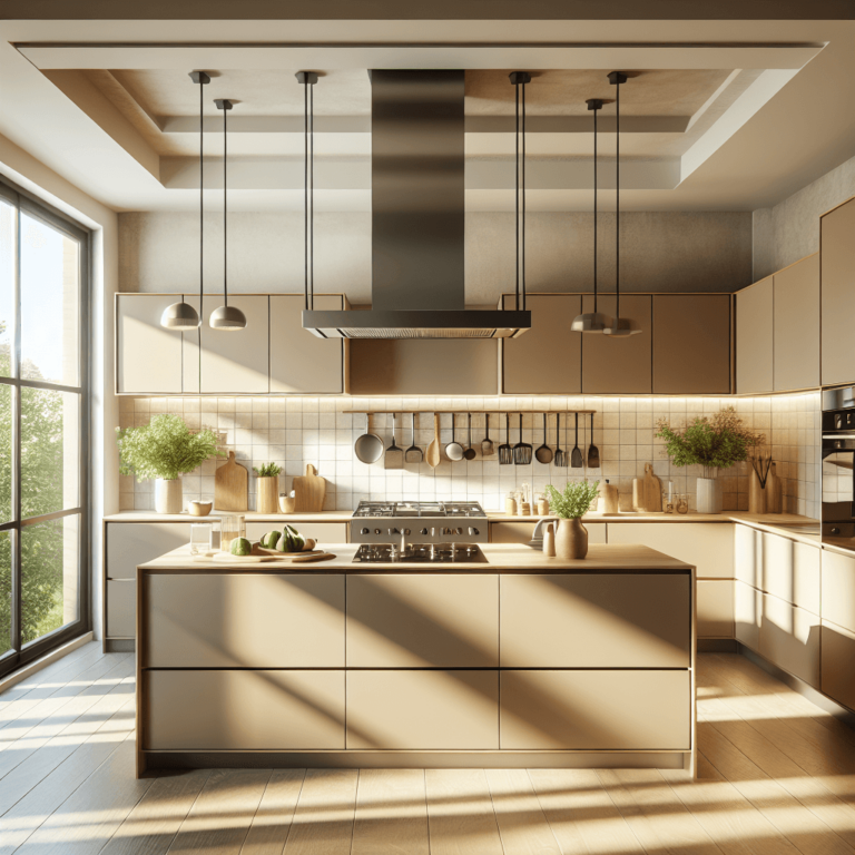 beige Eck-Küche-Hamburg-1