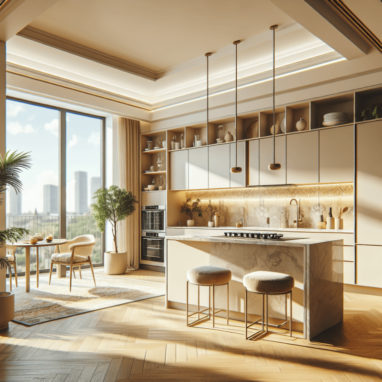 beige Mediterrane Küche-Hamburg-1