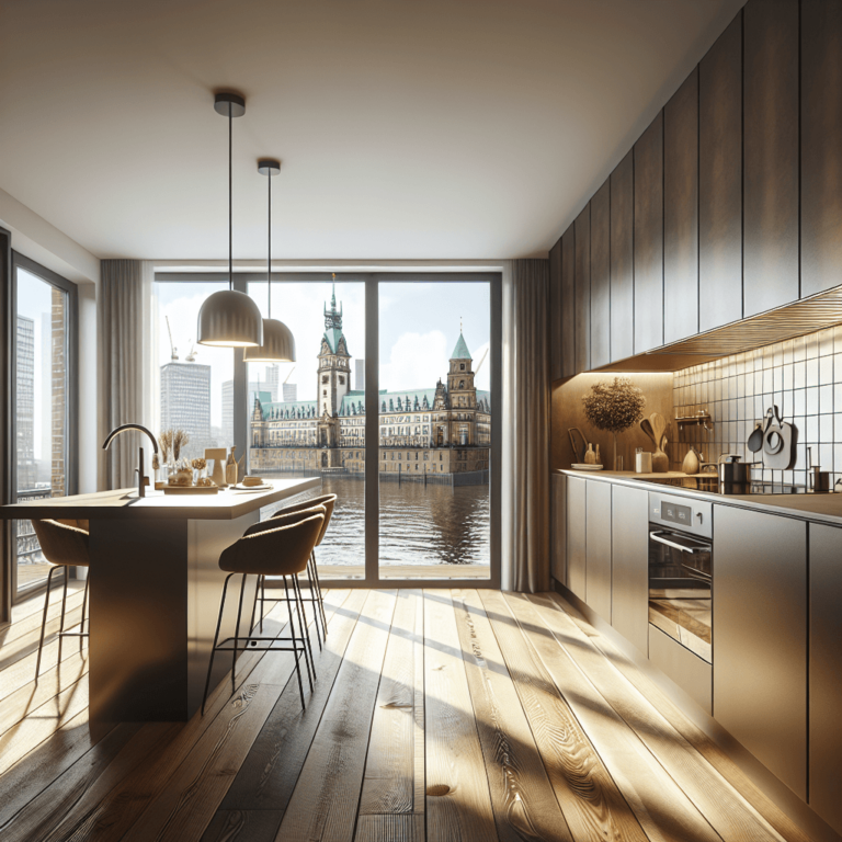 braune Barrierefreie Küche-Hamburg-1