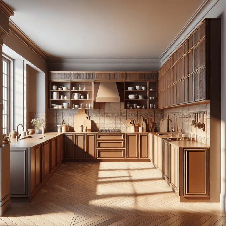 braune Modulare Küche-Hamburg-1