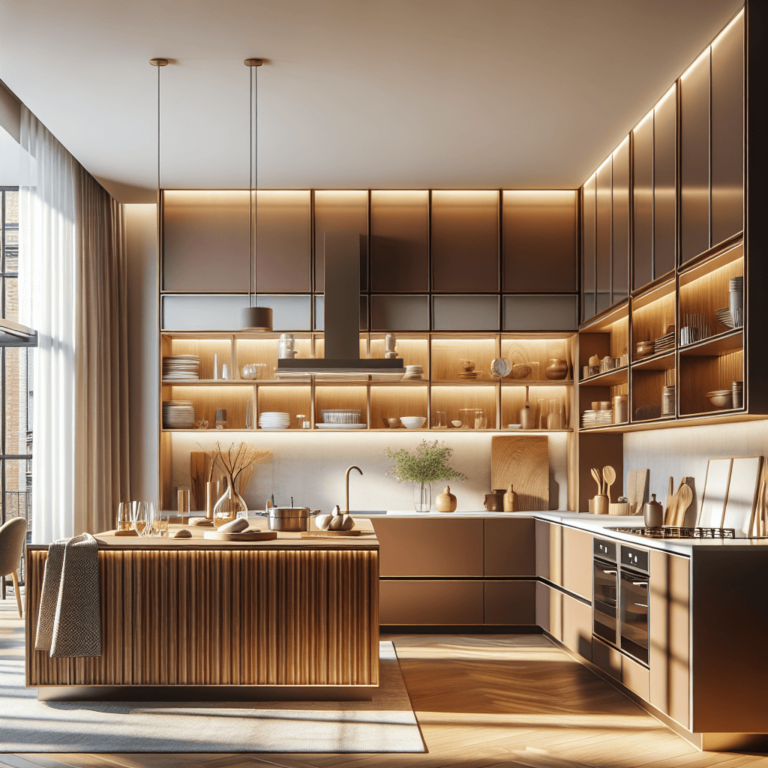 braune Singleküche-Hamburg-1