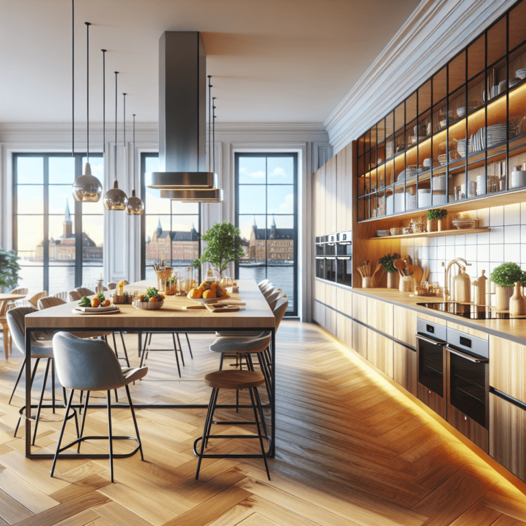 bunte Amerikanische Küche-Hamburg-1