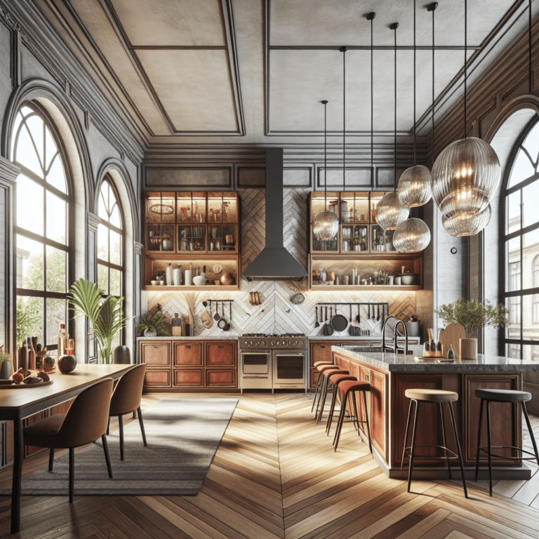 bunte Anrichte Küche-Hamburg-1