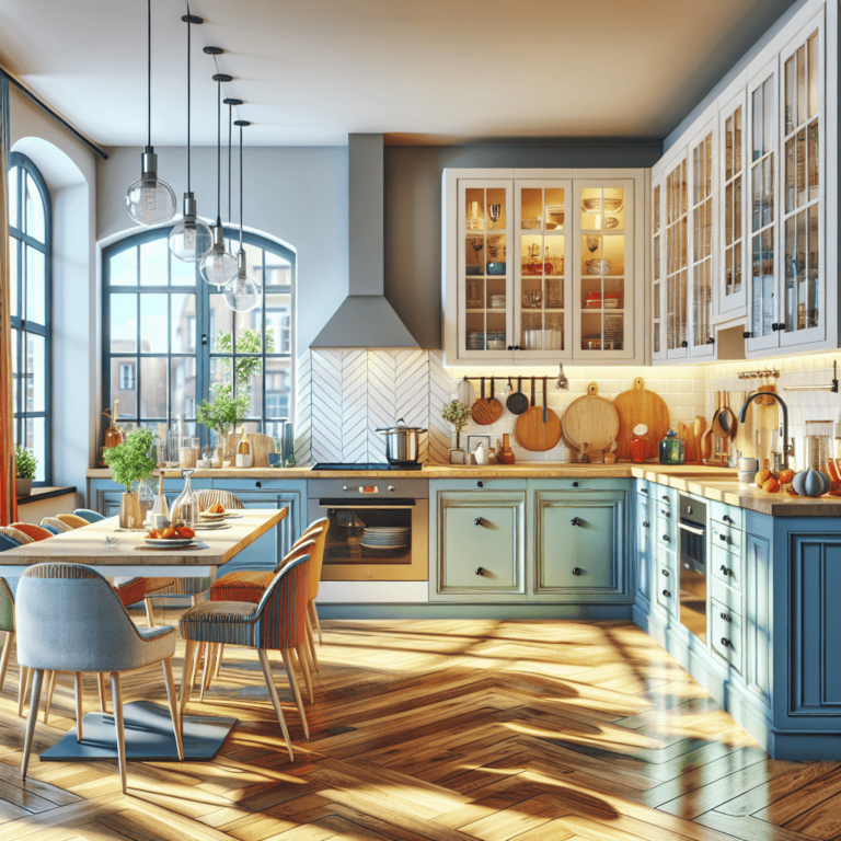 bunte Barrierefreie Küche-Hamburg-1