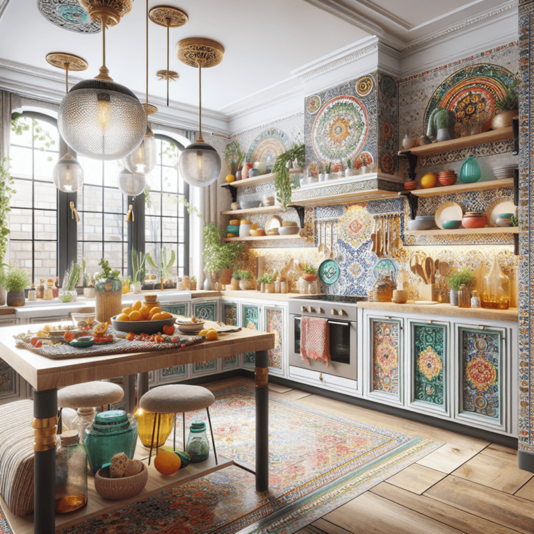 bunte Boho Style Küche-Hamburg-1