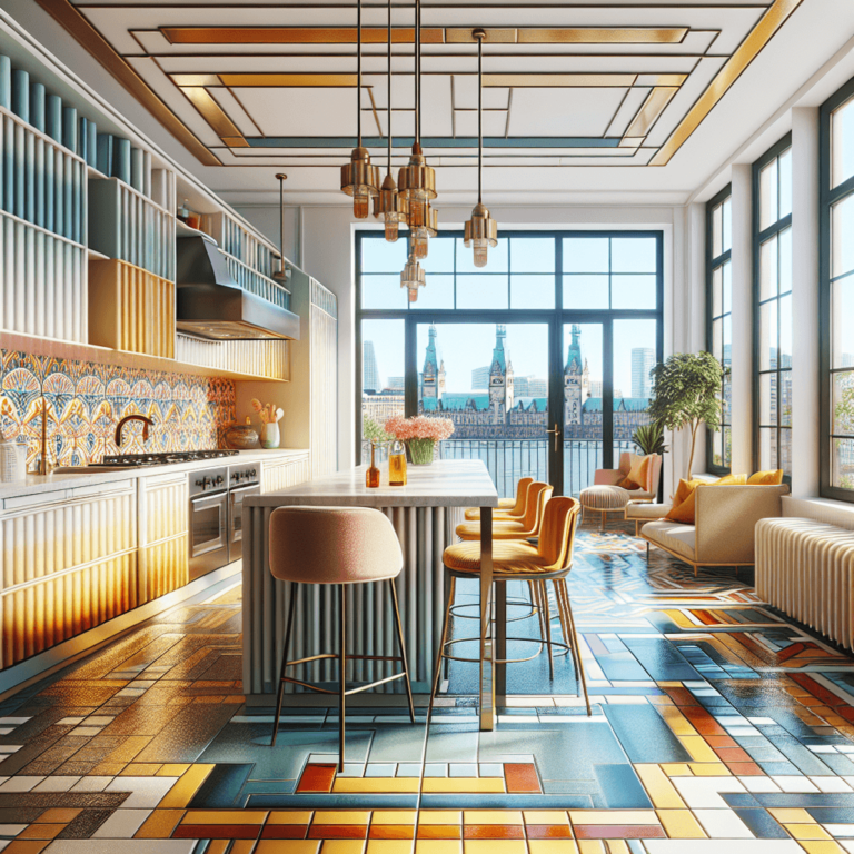 bunte Küche im Art-Deco-Stil-Hamburg-1