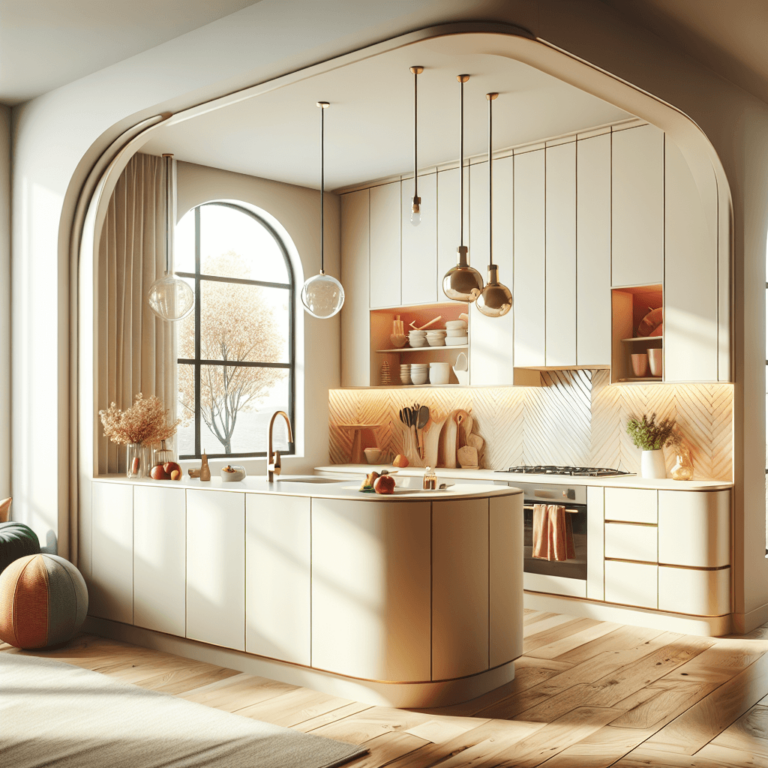 cremefarbene Küche in L-Form-Hamburg-1