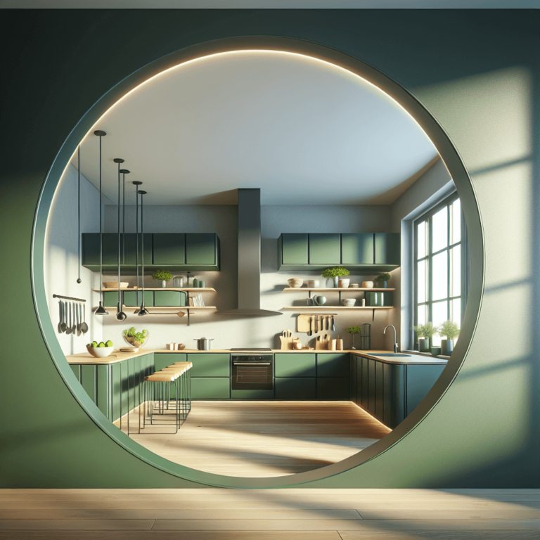 grüne Rondell Küche-Hamburg-1