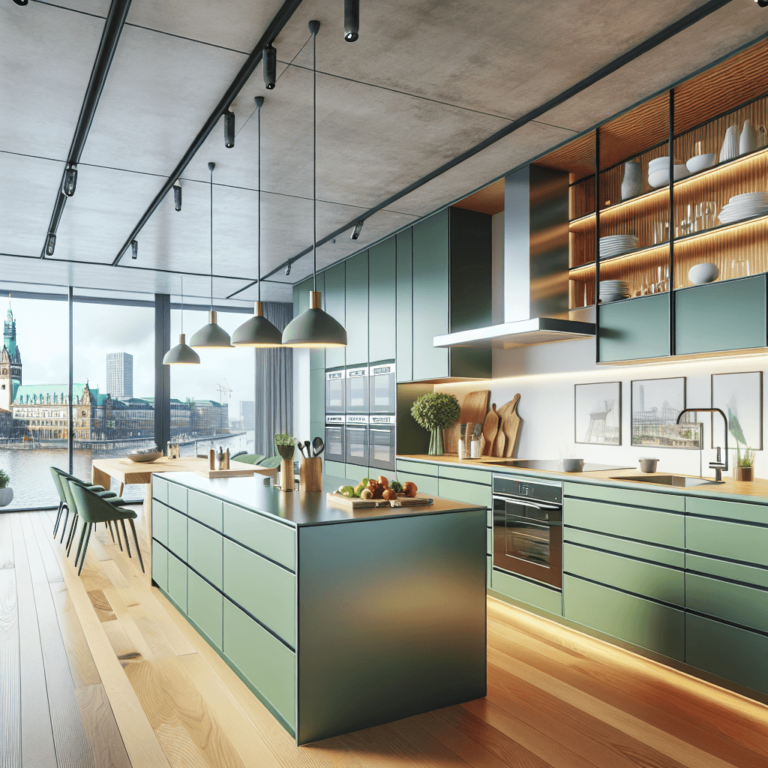 grüne Wohnküche-Hamburg-1