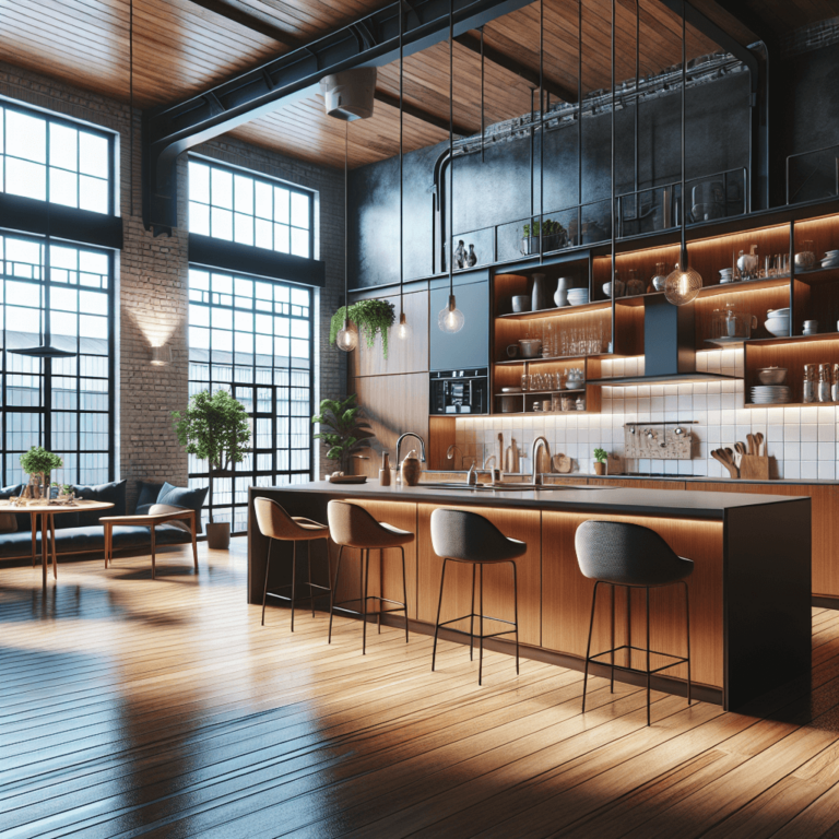 hochglanz Küche im Loftstil-Hamburg-1