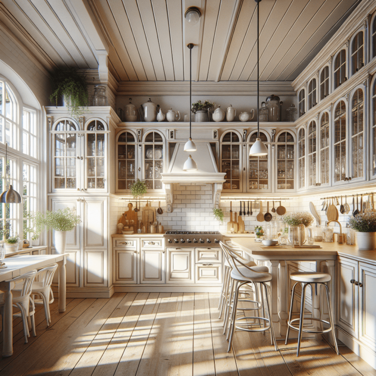 hochglanz Küche im Shabby Chic Stil-Hamburg-1