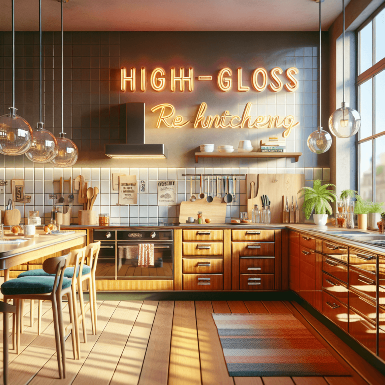 hochglanz Retro Küche-Hamburg-1