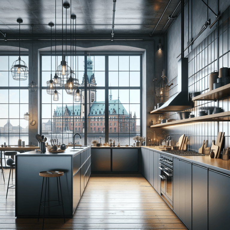 matte Industrielle Küche-Hamburg-1