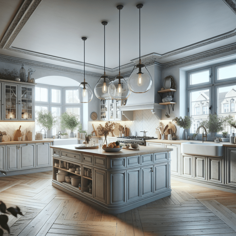 matte Küche im Shabby Chic Stil-Hamburg-1