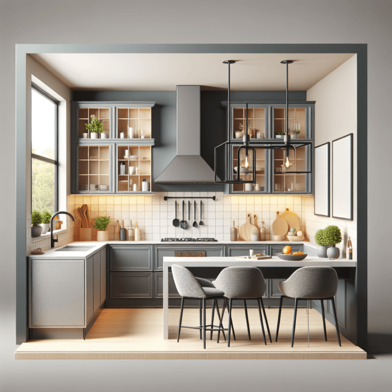 matte Küche in L-Form-Hamburg-1