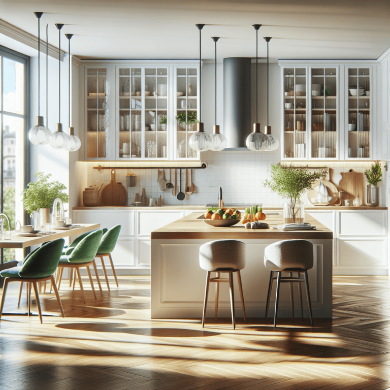 weiße Amerikanische Küche-Hamburg-1