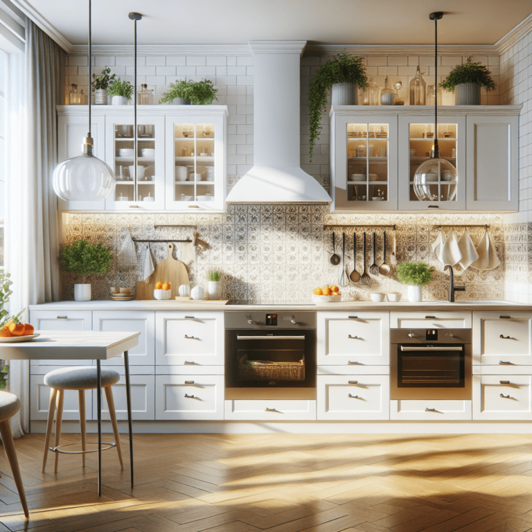 weiße Anrichte Küche-Hamburg-1