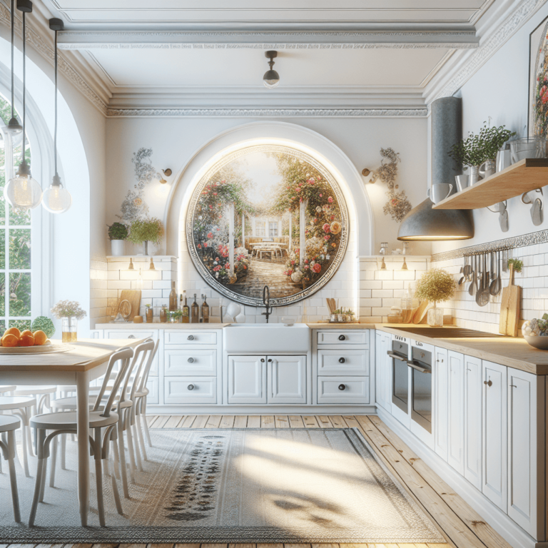 weiße Boho Style Küche-Hamburg-1