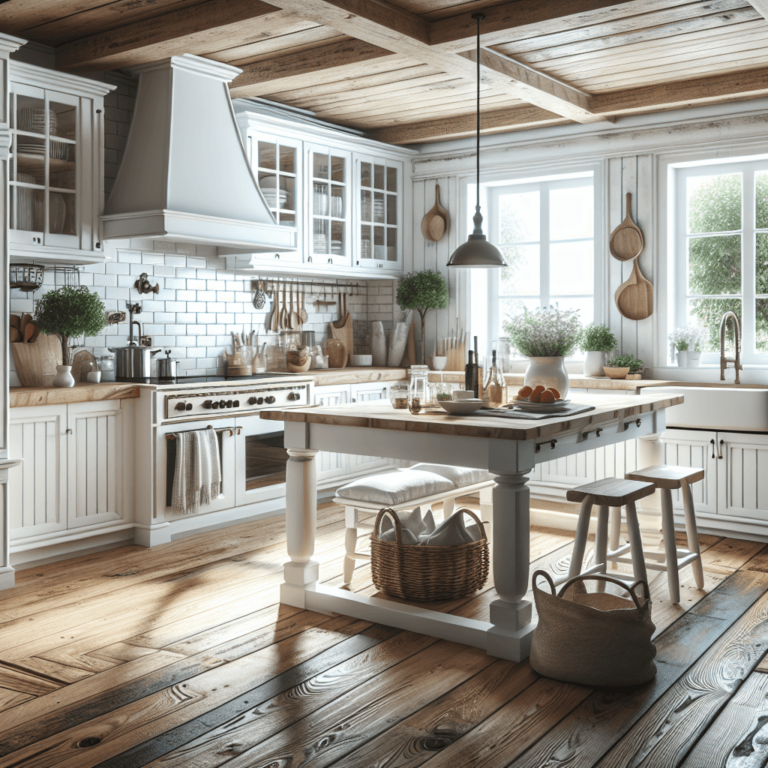 weiße Küche im Bauernhausstil-Hamburg-1