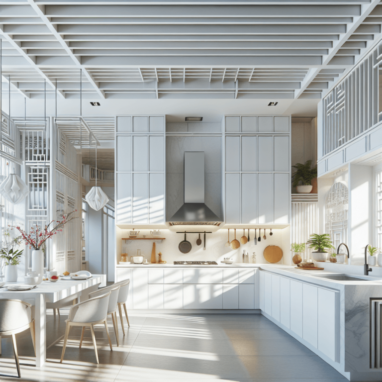 weiße Küche im asiatischen Stil-Hamburg-1