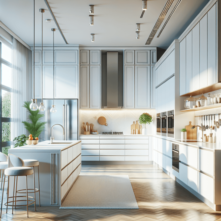 weiße Wohnküche-Hamburg-1